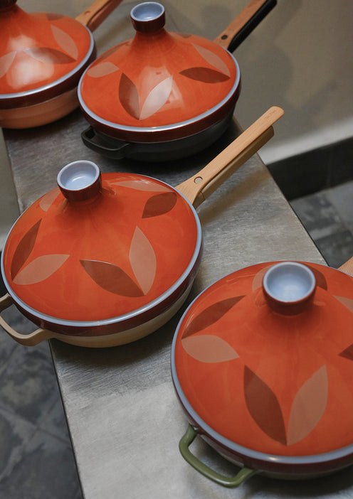 olive & clay tagine on always pan