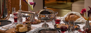 titanium always pan pro on holiday table