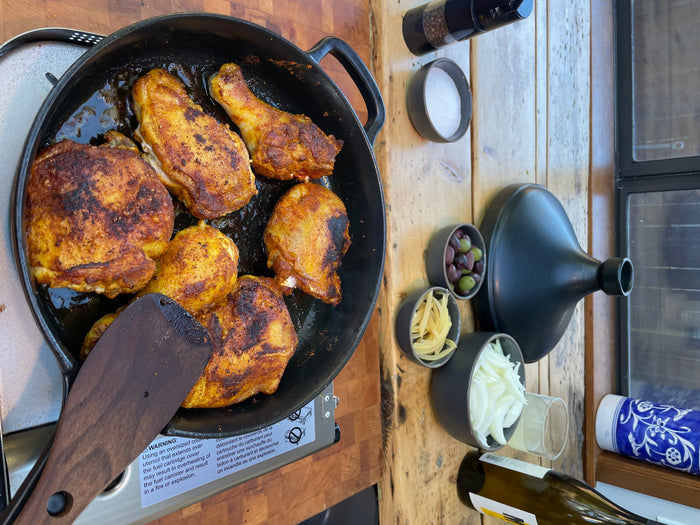 Chicken Tagine with Olives and Preserved Lemons