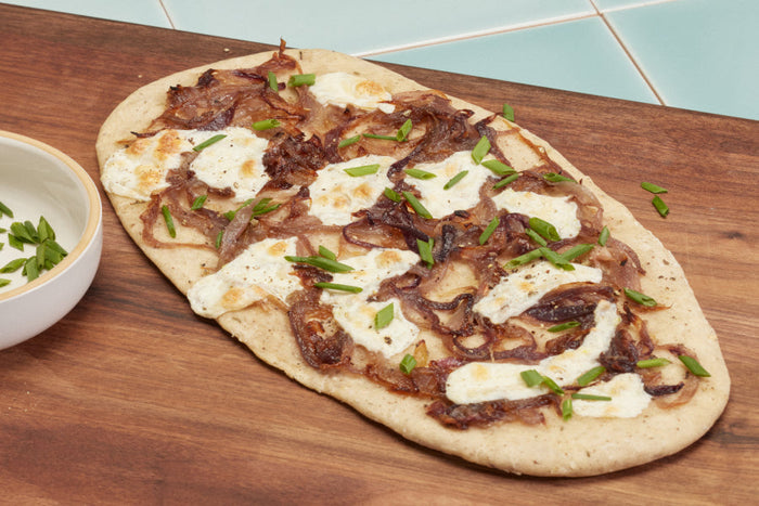 Za’atar Flatbread with Caramelised Onions