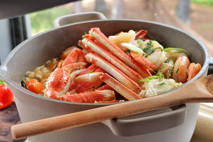 Marrying Flavors with Shadae’s Curry Crab Boil