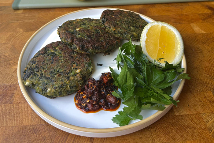 Green Lentil Fritters