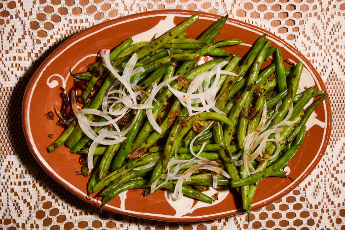 Punch-Up Green Beans