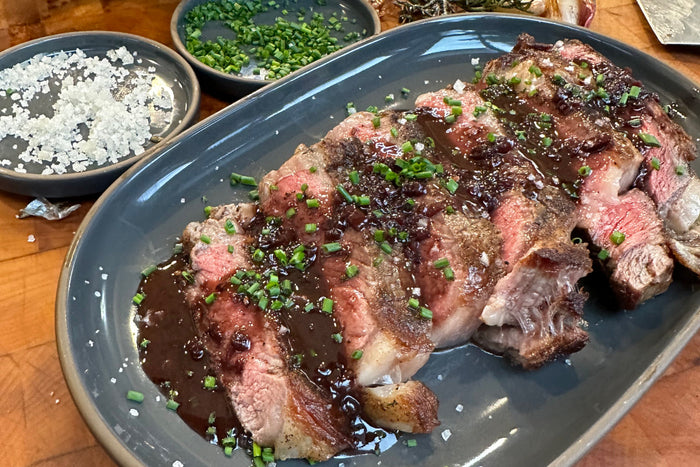 Steak and Red Wine Pan Sauce