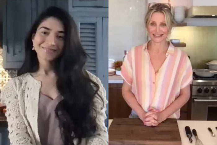 Shiza Shahid with Cameron Diaz