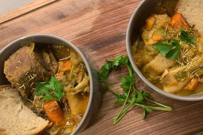 Soup Joumou with Enga Domingue for Haitian Independence Day