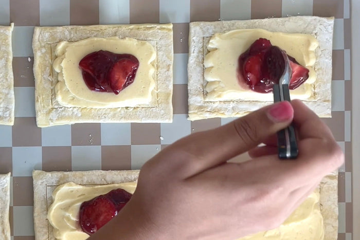 Zaynab's Berry and Cheese Danishes