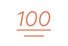 100 day trial icon