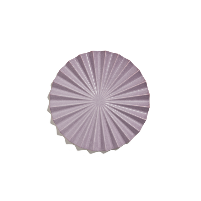 pleat trivet - lavender - view 3