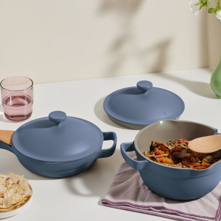 Mini Cookware Duo | Mini Perfect Pot + Mini Always Pan–Our Place
