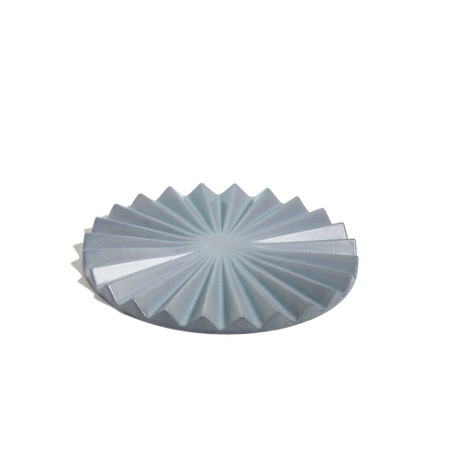 blue pleat trivet