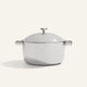 Titanium Perfect Pot Pro 7 L metal pot with two side handles and a matching lid with a top knob.