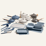 Home Chef Set-Chrome/Blue Salt
