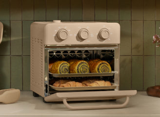 beige wonder oven on counter