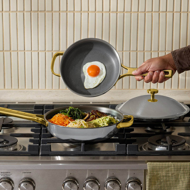 10-Piece Titanium Cookware Set | Non-Toxic NoCo® Nonstick–Our Place