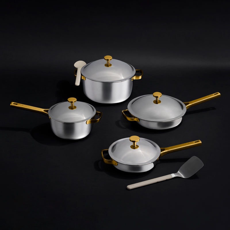 10-Piece Titanium Cookware Set | Non-Toxic NoCo® Nonstick–Our Place