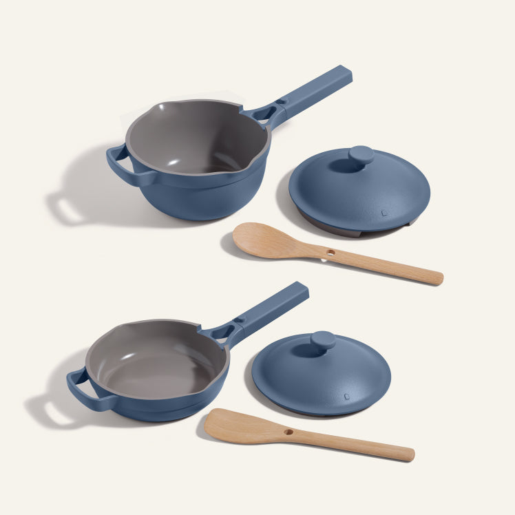 Mini Cookware Duo | Mini Perfect Pot + Mini Always Pan–Our Place