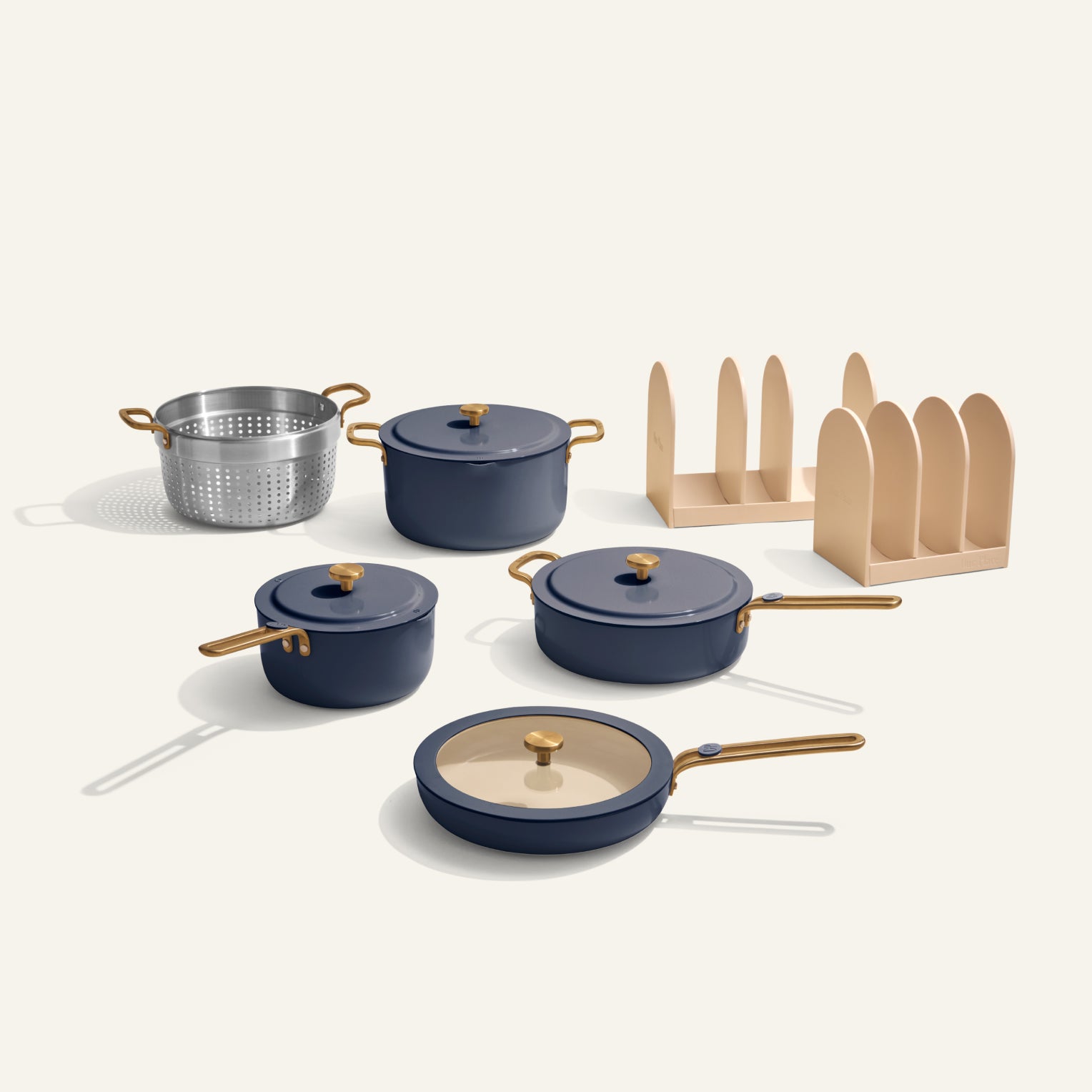 11-Piece Non-Toxic Cookware Set with Storage–Our Place
