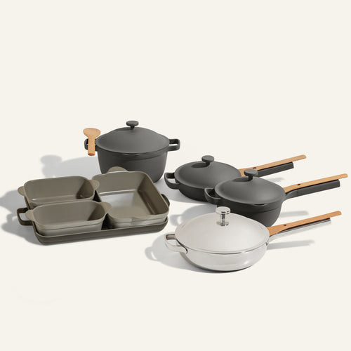 black ultimate cookware set pro