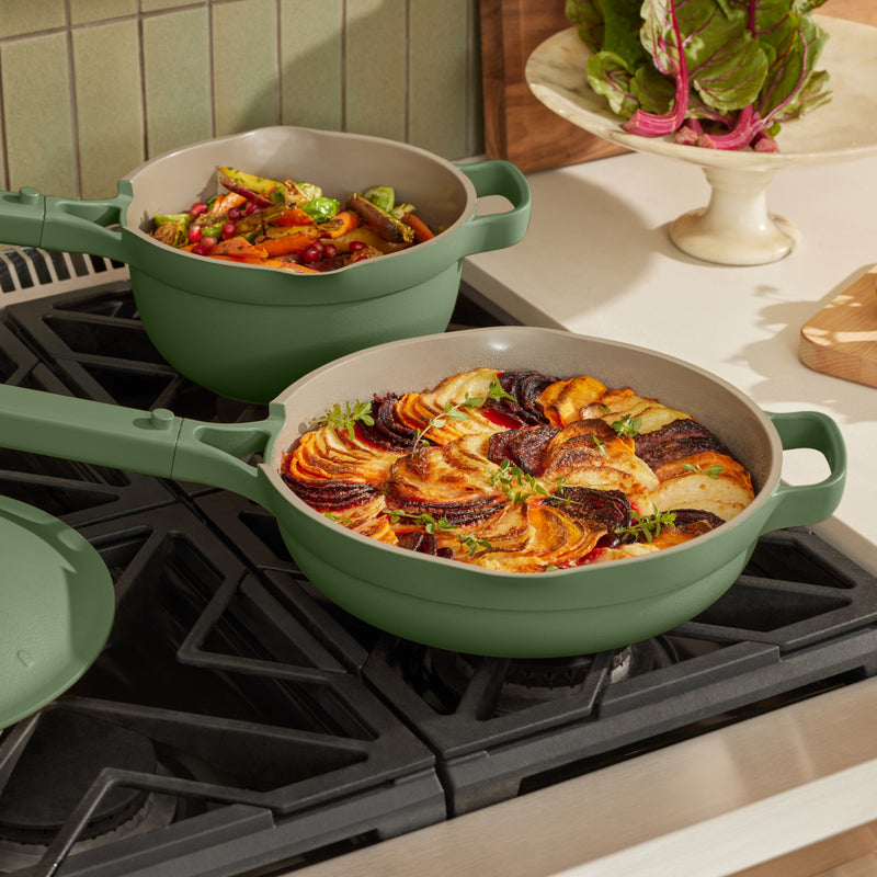 18-Piece Non-Toxic Nonstick Cookware & Bakeware Set–Our Place