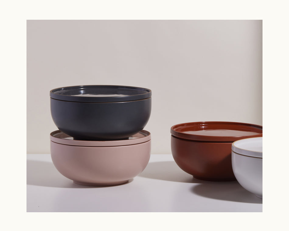 Full Plates Stackable Dinner PlatesOur Place UK